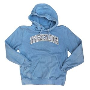 Maine baby blue sweatshirt